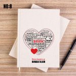 Kanvas Defter 14x20 cm Anneler Gününe Özel - Görsel 8