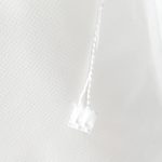 Seyahat Ayakkabı Torbası, Bavul İçi Organizer, Ultrasonik İpli Tela Kese, Beyaz - 32x38cm - Görsel 6