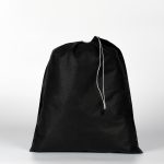 Ultrasonik Tela Kese, Saklama ve Düzenleme Çantası, Çamaşır Düzenleyici - Siyah - 32x38cm - Görsel 2