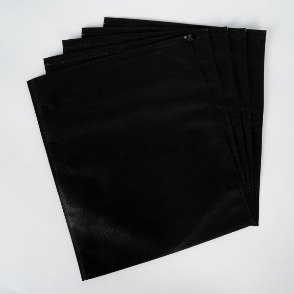 Ultrasonik Tela Kese, Saklama ve Düzenleme Çantası, Çamaşır Düzenleyici - Siyah - 32x38cm