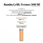 Bambu Çelik Termos / 500 Ml-5316 - Görsel 8