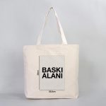 Baskılı Kanvas Büyük Plaj Çantası - (Özelleştirilebilir) - Görsel 3