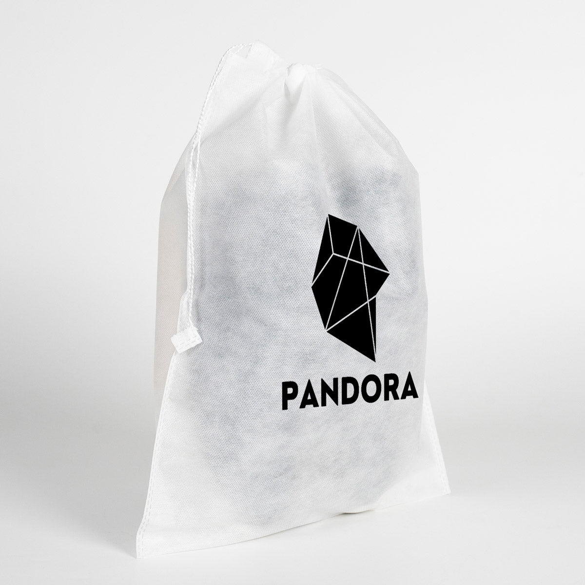 baskili-ultrasonik-tela-kese-beyaz-4 Ultrasonik Tela Kese - Beyaz - 42x32 cm - Ayakkabı Ve Çamaşır Torbası - 500 Adet, Tek Renk Logo Baskılı - Görsel 1