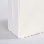 Tam Körüklü Kanvas Çanta - 35x40x10 cm - Örgü Kulp (Özelleştirilebilir) - Görsel 7