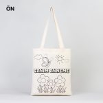 Canım Anneme Boyama Seti 2 - 25 Adet KELEBEK Boyanabilir Çanta / 4 Adet 12'li Keçeli Kalem - Görsel 2