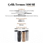 Çelik Kupa / 400 Ml - 783 - Görsel 8