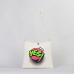 Kanvas Heybe 35x30 cm (Özelleştirilebilir) - Çıt Çıtlı - Görsel 2