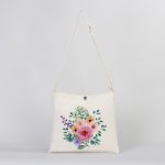 Kanvas Heybe 35x30 cm (Özelleştirilebilir) - Çıt Çıtlı - Görsel 6