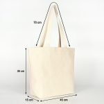 Laminated Kanvas Çanta - 45x35x15 cm (365 gr) - Görsel 2