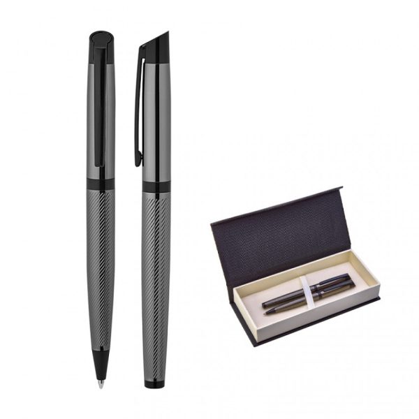 Metal Roller ve Tükenmez Kalem Hediye Seti 1111-RT