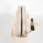 LUX Kanvas Çanta Fermuarlı - Ön Cepli, 40x35x10cm - Görsel 8