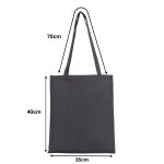 Gabardin Bez Çanta 35x40 cm Antrasit Renk - Görsel 4