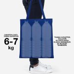 Gabardin Bez Çanta Mavi 35x40 cm - Görsel 5