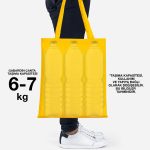 Gabardin Bez Çanta Sarı 35x40 cm - Görsel 5