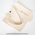 LUX Kanvas Çanta Ham Kulp- 40x35x10cm (Özelleştirilebilir) - Görsel 8