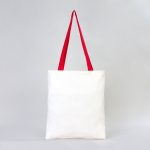 Ham Bez Çanta Kırmızı Kulp 35x40 cm