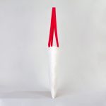 Ham Bez Çanta Kırmızı Kulp 35x40 cm - Görsel 9