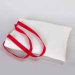 Ham Bez Çanta Kırmızı Kulp 35x40 cm - Görsel 7