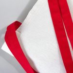 Ham Bez Çanta Kırmızı Kulp 35x40 cm - Görsel 6