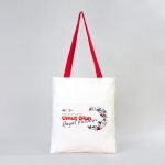 Ham Bez Çanta Kırmızı Kulp 35x40 cm (Özelleştirilebilir) - Görsel 4