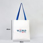 Ham Bez Çanta Saks Mavisi Kulp 35x40 cm (Özelleştirilebilir) - Görsel 7