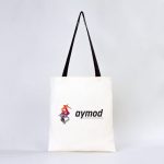 Ham Bez Çanta Siyah Kulp 35x40 cm (Özelleştirilebilir) - Görsel 4