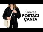 Kanvas Postacı Çantası - Görsel 3