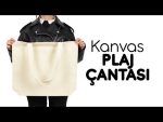 Baskılı Kanvas Büyük Plaj Çantası - (Özelleştirilebilir) - Görsel 4