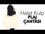 Kanvas Plaj Çantası - Halat Kulplu - Görsel 4