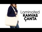 Laminated Kanvas Çanta 365 gr - 35x45x15 cm (Özelleştirilebilir) - Görsel 4