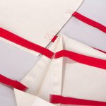 Gabardin Bez Çanta Kırmızı Kulp 40x35cm - Görsel 8