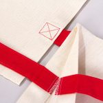 Gabardin Bez Çanta Kırmızı Kulp 40x35cm - Görsel 9