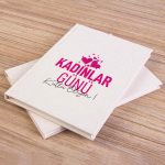 Kanvas Defter 14x20 cm - Kadınlar Günü Temalı - Görsel 12
