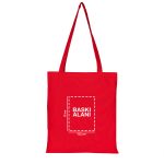 Kanvas Çanta Kırmızı 35 x 40 cm (Özelleştirilebilir) - Görsel 3