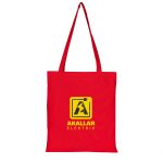 Kanvas Çanta Kırmızı 35 x 40 cm (Özelleştirilebilir) - Görsel 6