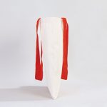 Kanvas Çanta Kırmızı Kulp - İç Cepli - 35x40 cm - Görsel 12