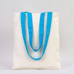 Kanvas Çanta Turkuaz Kulp - İç Cepli - 35x40 cm - Görsel 11