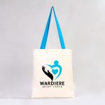 Kanvas Çanta Turkuaz Kulp - İç Cepli (Özelleştirilebilir) - Görsel 3