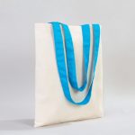 Kanvas Çanta Turkuaz Kulp - İç Cepli (Özelleştirilebilir) - Görsel 14