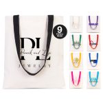 Kanvas Çanta Turkuaz Kulp - İç Cepli (Özelleştirilebilir) - Görsel 10