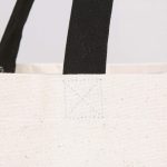 Kanvas Plaj Çantası Siyah Kulp 48x41x10 cm - Görsel 9