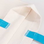 Kanvas Plaj Çantası Turkuaz Kulp 48x41x10 cm ( Özelleştirilebilir) - Görsel 15