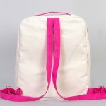 Kanvas Sırt Çantası VİP Fuşya - Görsel 4