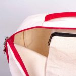 Kanvas Sırt Çantası VİP Kırmızı - Görsel 6