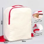 Kanvas Sırt Çantası VİP Kırmızı - Görsel 2