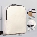 Kanvas Sırt Çantası VİP Siyah - Görsel 2