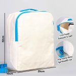 Kanvas Sırt Çantası VİP Turkuaz - Görsel 2