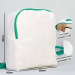 Kanvas Sırt Çantası VİP Yeşil - Görsel 2