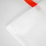 Tela Çanta Ultrasonik - Kırmızı Kulplu - Taban Körüklü 45x36x10cm - Görsel 6