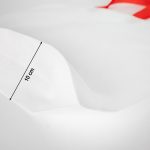 Tela Çanta Ultrasonik - Kırmızı Kulplu - Taban Körüklü 45x36x10cm - Görsel 5